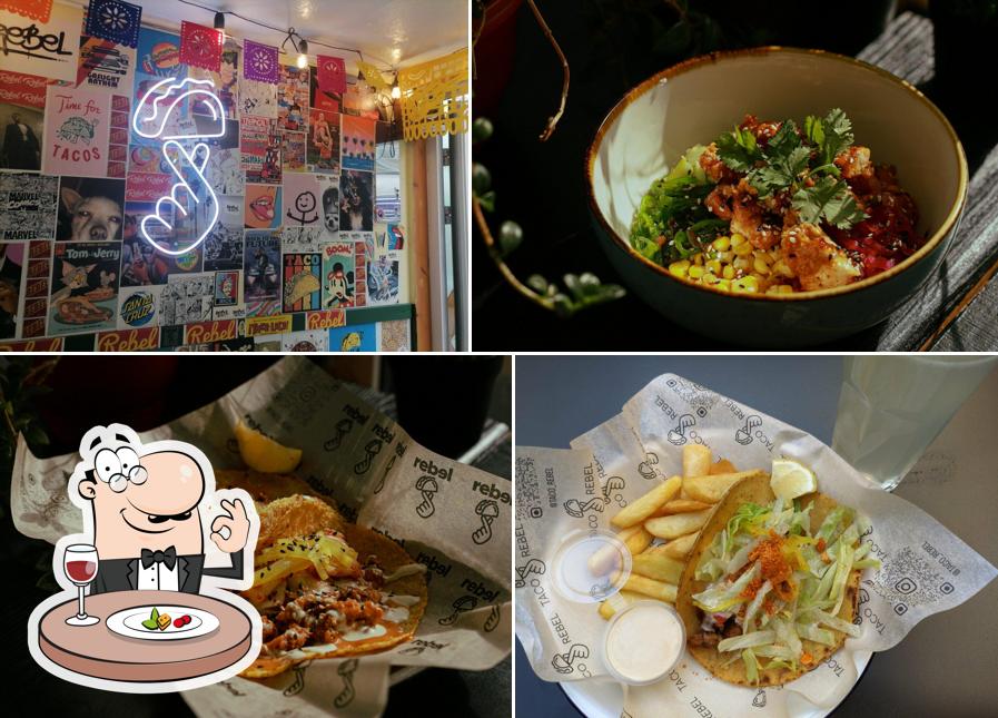 Блюда в "Taco Rebel"