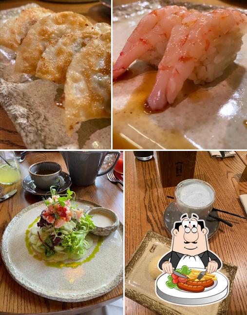 Блюда в "Hibiki"