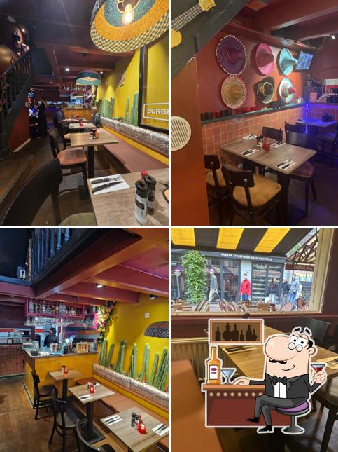 JOY cocktails. tacos. Burritos. Burgers . Halal
