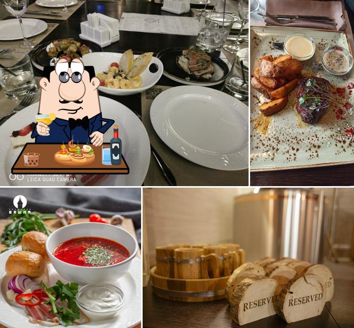 Брускетта в "Ресторане Башня"