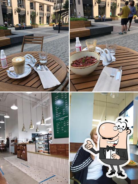 Посмотрите на внутренний интерьер "Ilzi bakery&cafe"