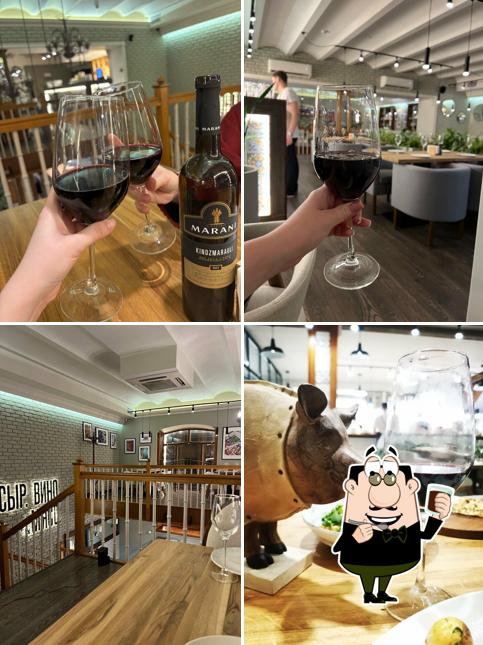 Сыр. Вино&Мясо