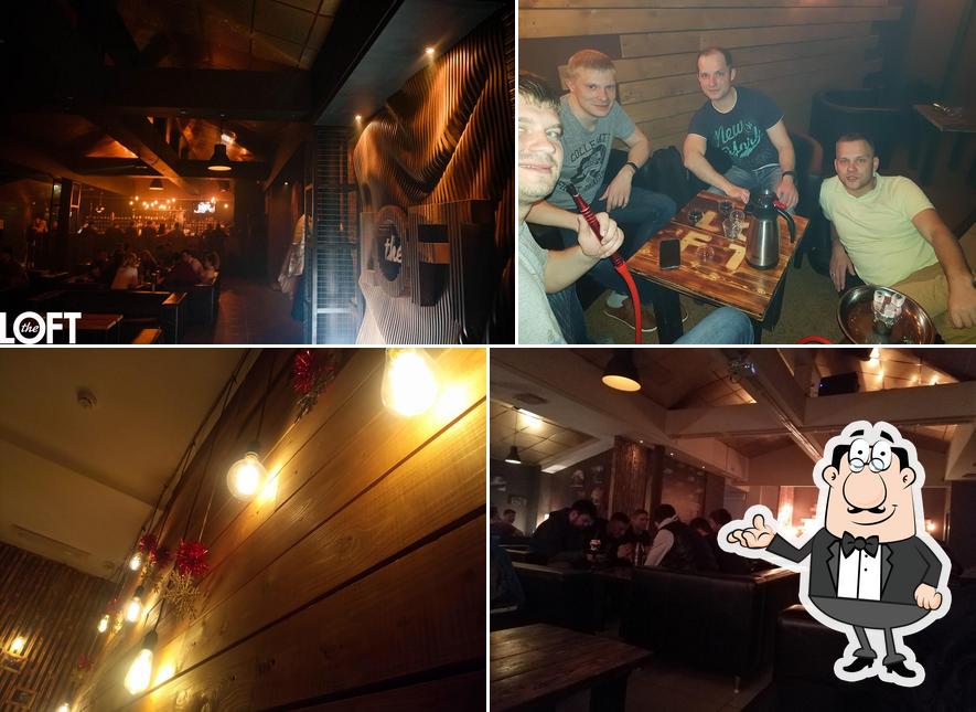 Интерьер "Кальянной The Loft"