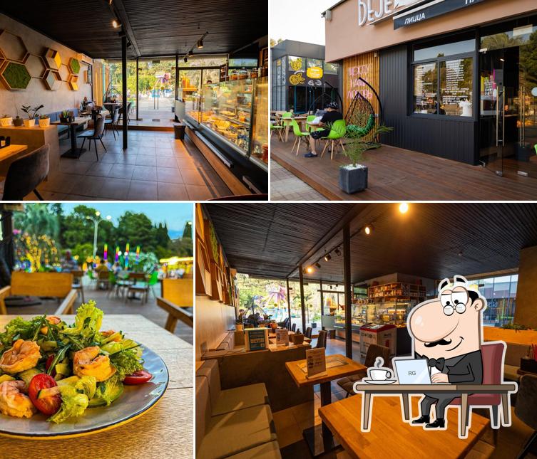 Посмотрите на внутренний интерьер "Beze"