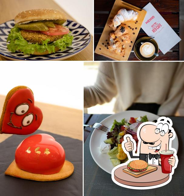 Отведайте гамбургеры в "Red"