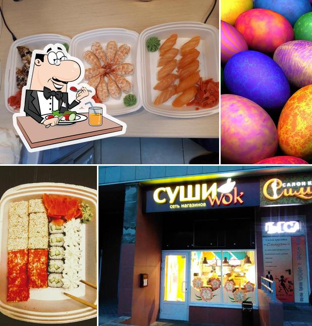 Еда в "Суши Wok"
