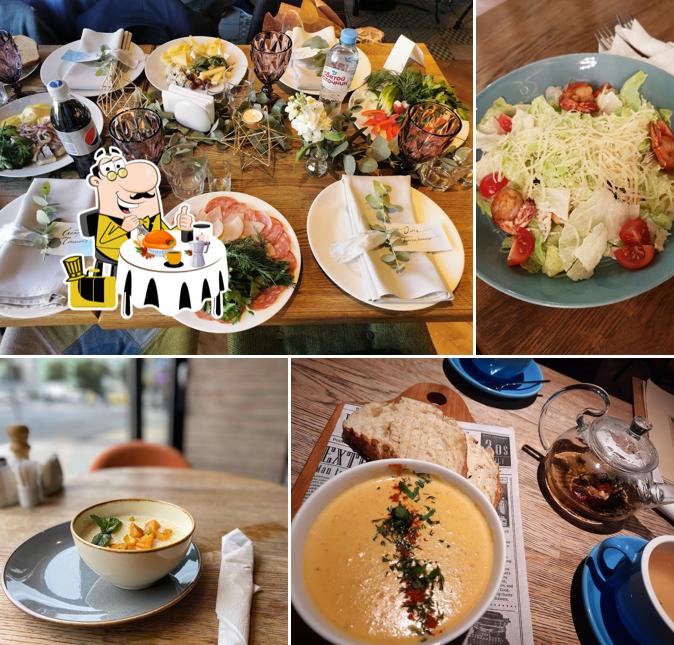 Блюда в "Кафе Lights cafe"