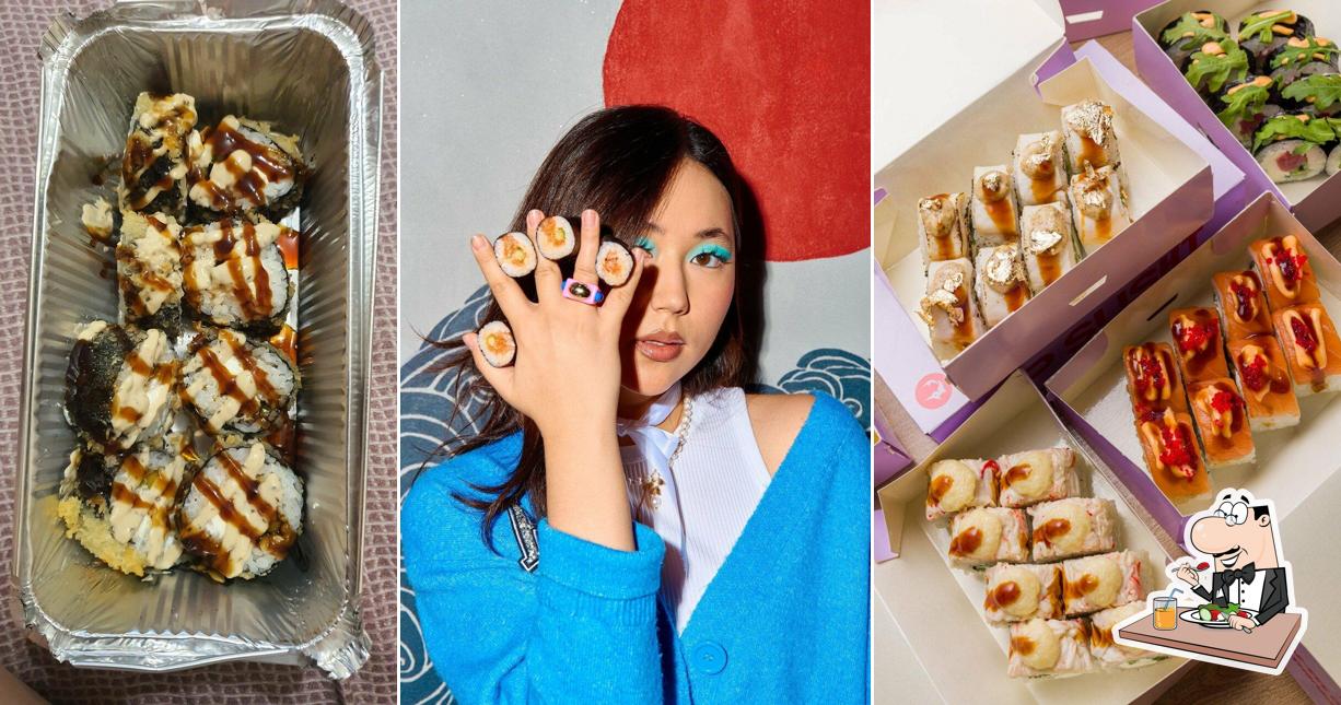 Еда в "Up Sushi"