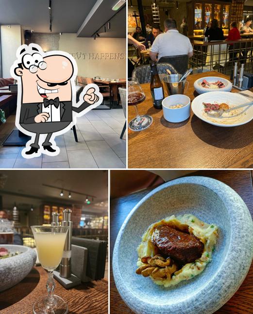 Интерьер "Meat Happens BBQ"