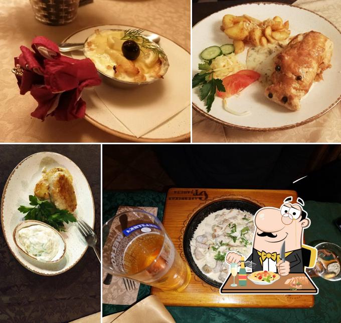 Блюда в "Славянской Трапезе"