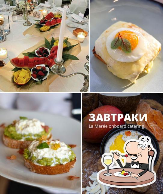 Блюда в "Ла Маре"