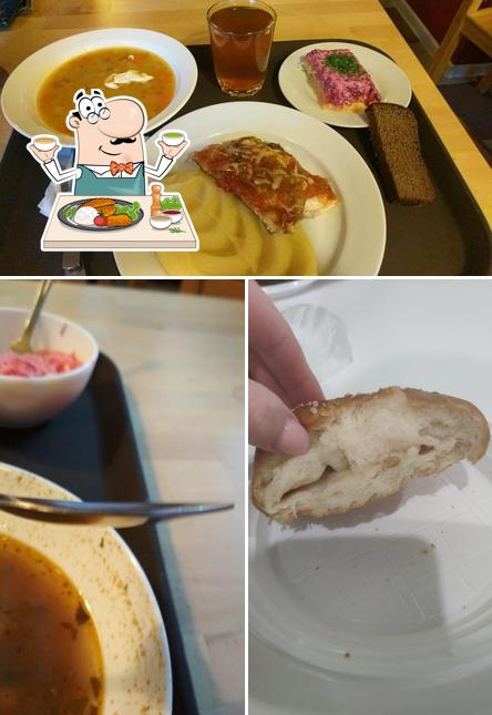 Еда в "Гренках @Пенки"