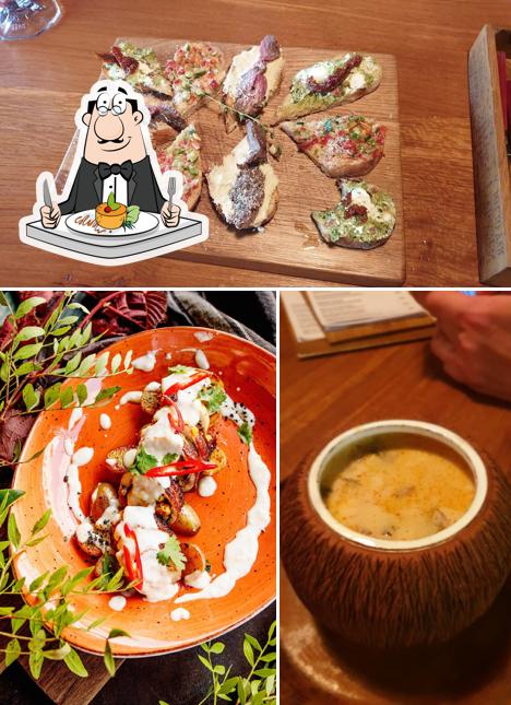 Блюда в "Гастропабе Каховка"