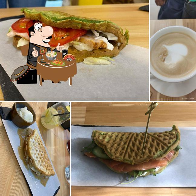 Блюда в "Vaffel"