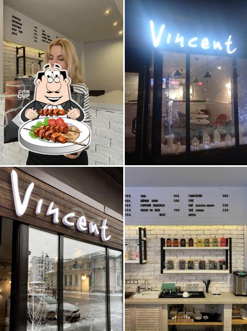 Еда в "Винсент"
