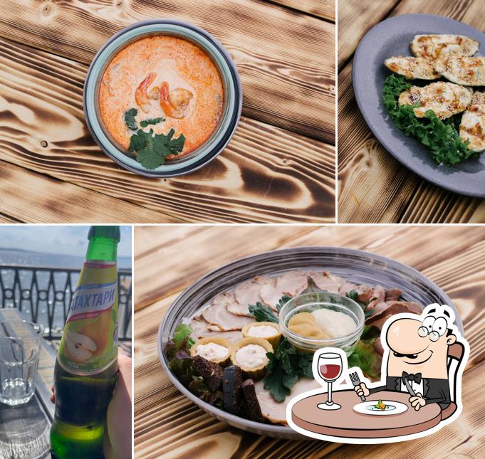 Еда в "Причале"