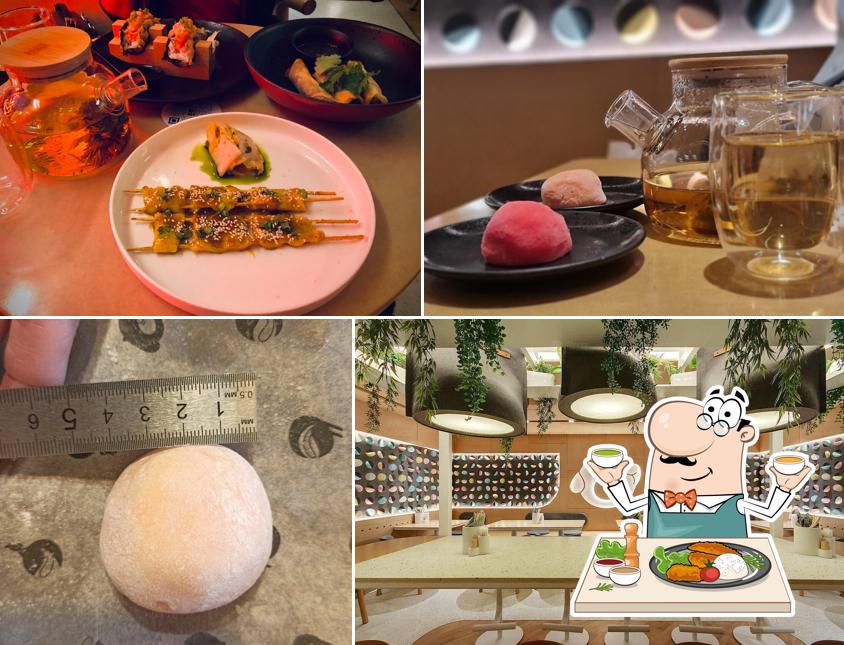 Еда в "Bao Mochi"