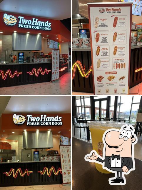 Two Hands Corn Dog