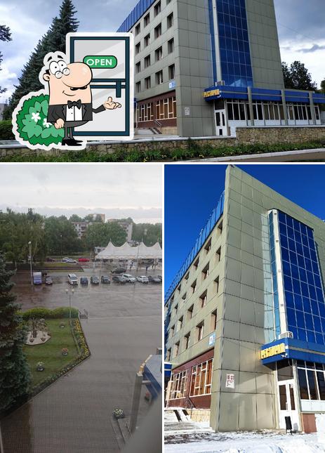 Внешнее оформление "Ресторана Кама"