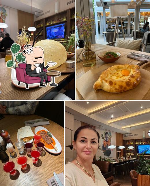 Посмотрите на внутренний интерьер "Чё? Харчо!"