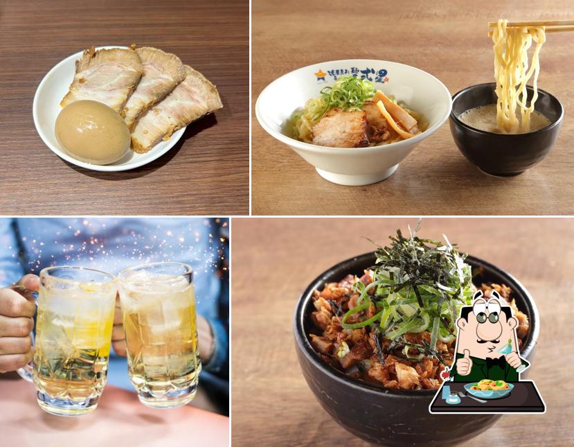 濃厚煮干しラーメン 麺屋 弍星 神戸三宮東店