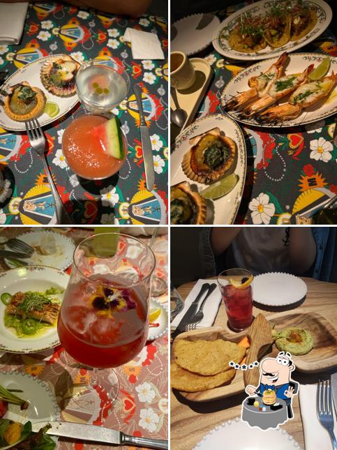 Еда в "Sangre Fresca"