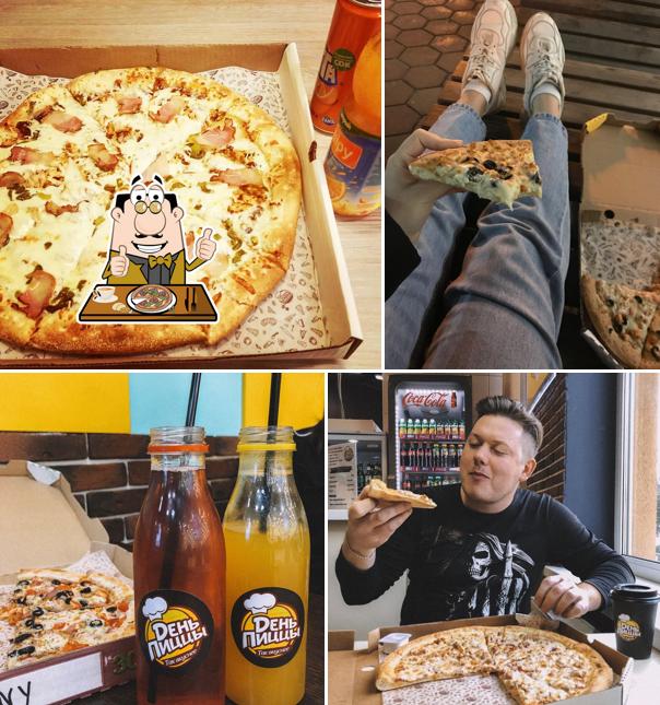 В "Дне Пиццы" вы можете попробовать пиццу