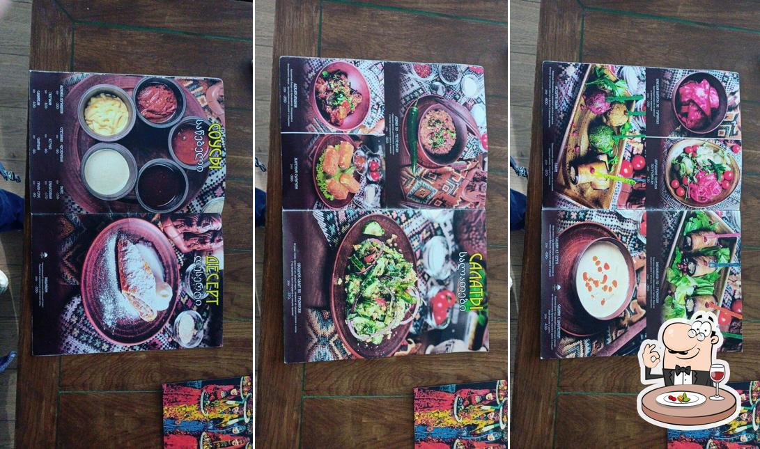 Блюда в "Ресторане Цех"