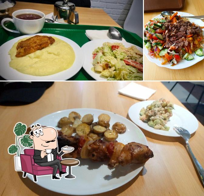 Внутреннее оформление и напитки в Мир плова и шашлыка