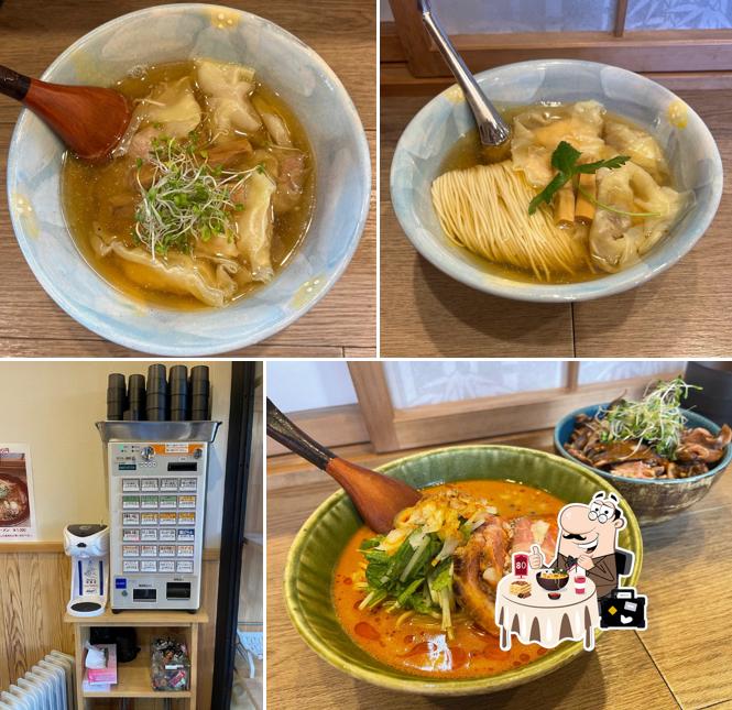 麺とスープ