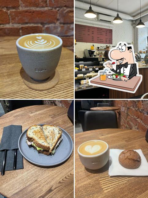 Еда в "Sip Coffee"