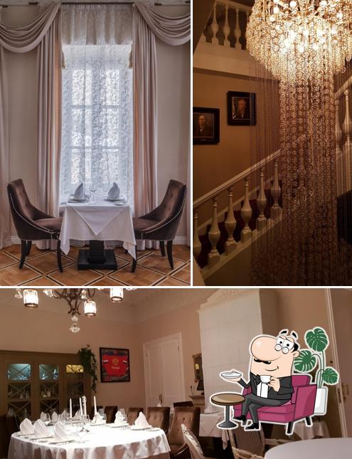 Посмотрите на внутренний интерьер "Гусятникоff"