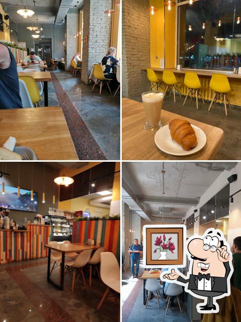 Посмотрите на внутренний интерьер "Овсянка"