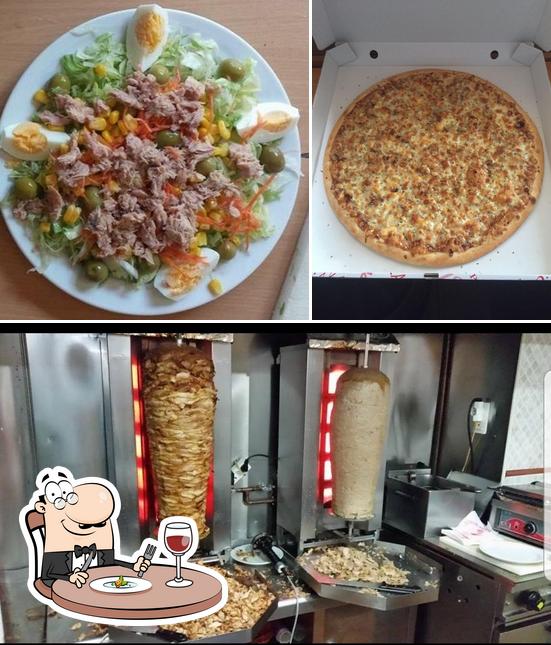 Fresh doner kebab