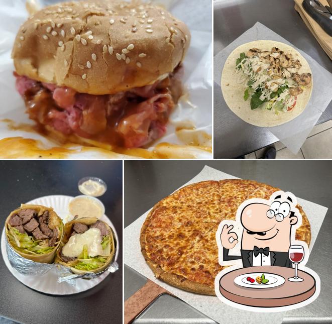 Gio’s roast beef and pizza