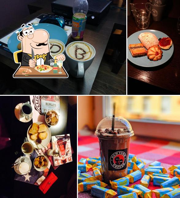 Еда в "New York Coffee"