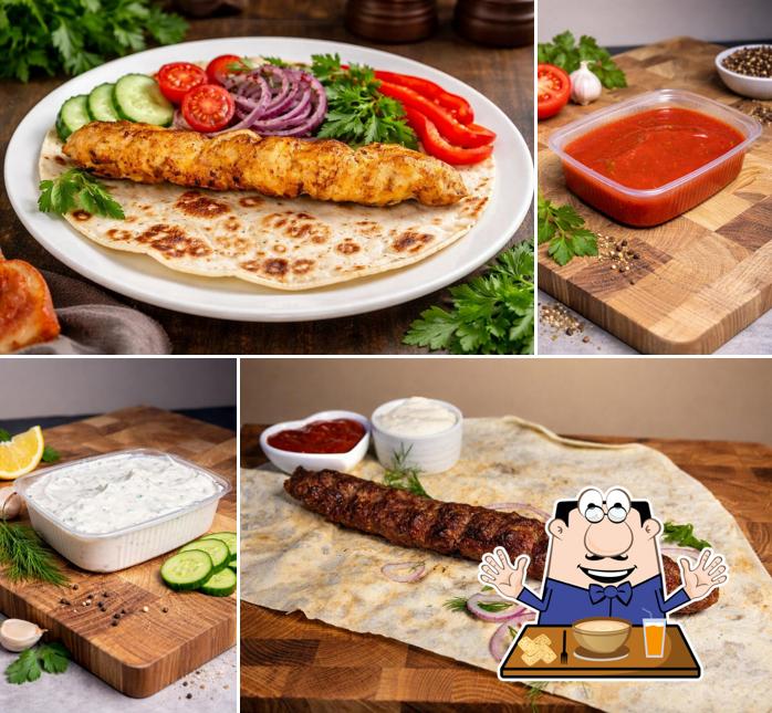 Шаурма с огоньком