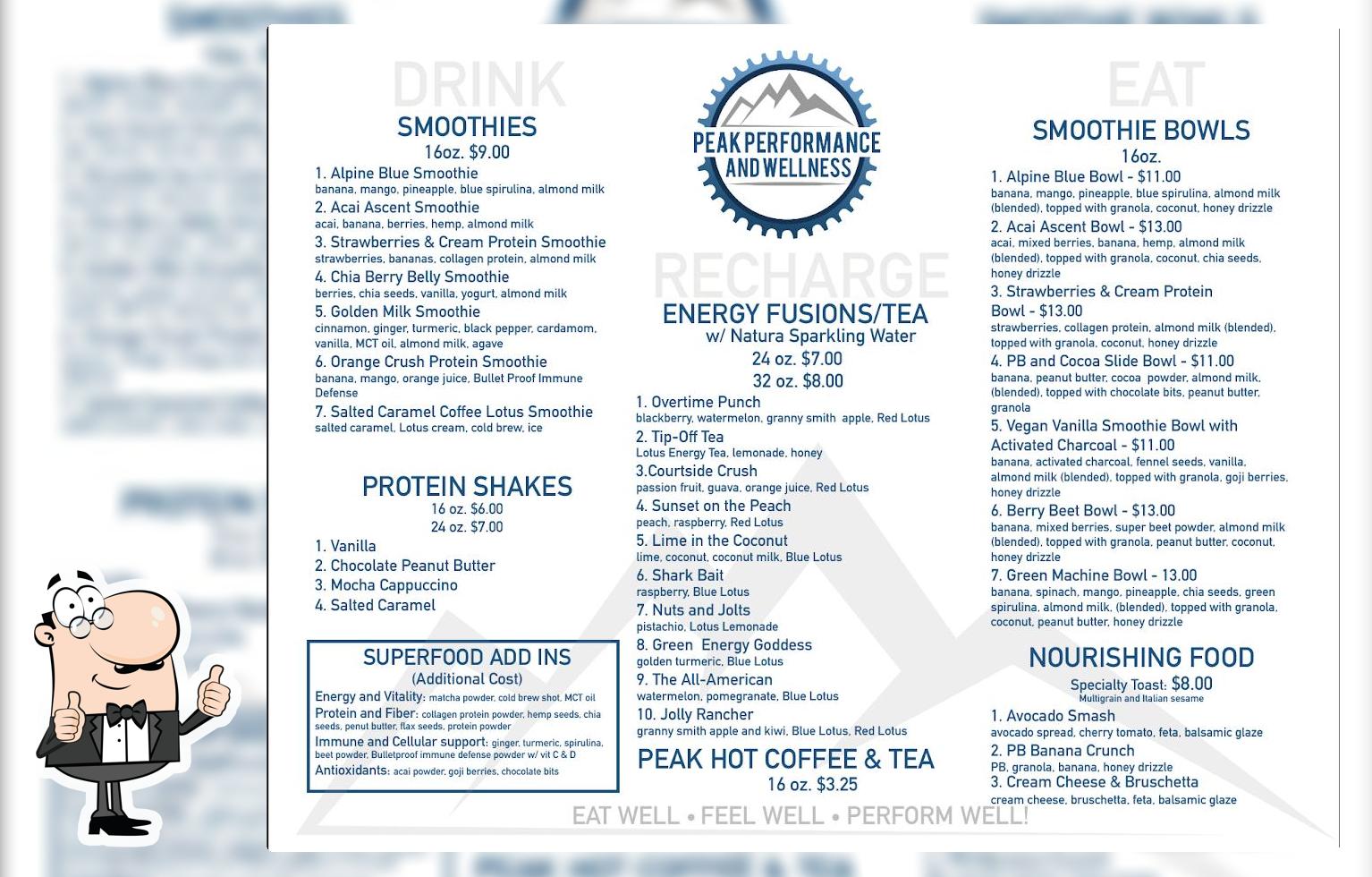 Peak Performance and Wellness
