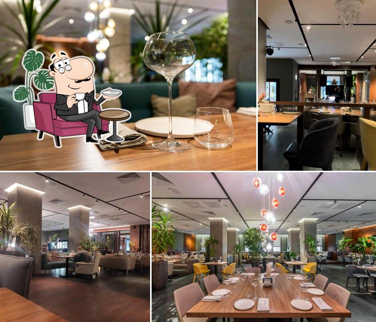 Интерьер "Мёд"