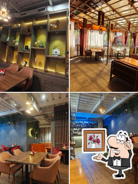 Посмотрите на внутренний интерьер "Gangnam"