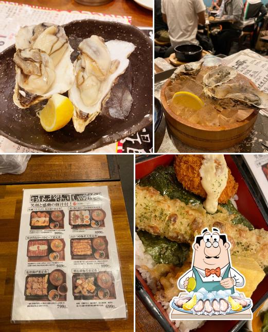 海鮮浜焼き居酒屋 牡蛎タコ明石
