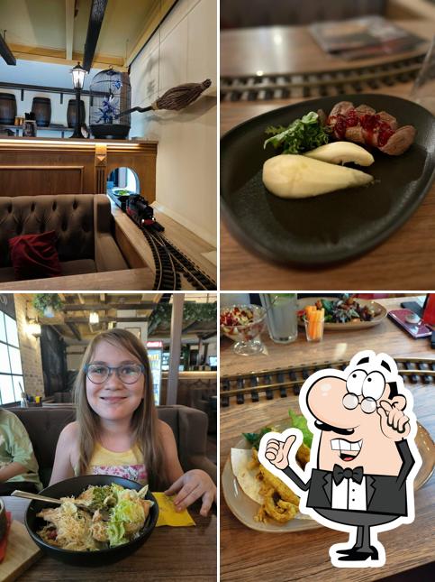 Посмотрите на внутренний интерьер "Платформы 9 3/4"