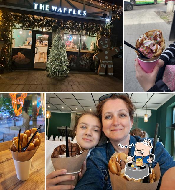 Еда в "The Waffles"