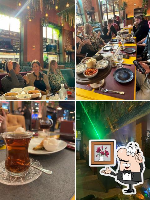 Посмотрите на внутренний интерьер "Marmaris"