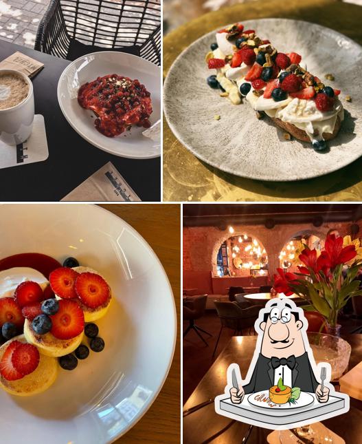 Еда в "MICHEL cafe"