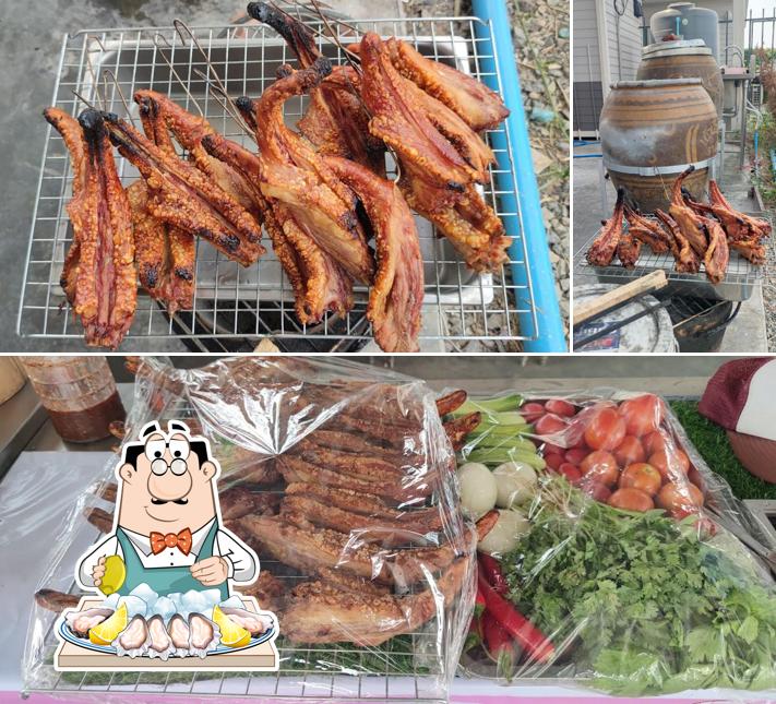 หางหมูอบโอ่ง จานปุ่น