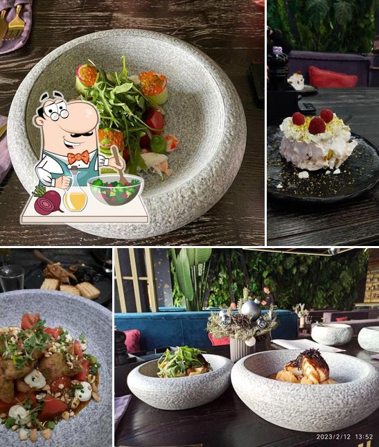 Свекольный салат в "Лик Ю"