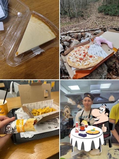 Сырная тарелка в "Паффине Пицце"