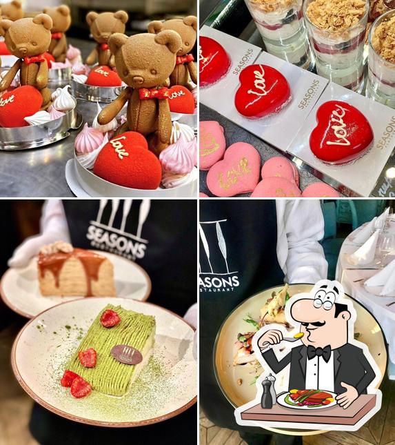 Блюда в "Ресторане Seasons"