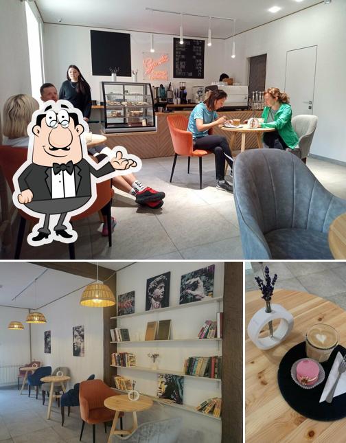 Посмотрите на внутренний интерьер "Gandz"